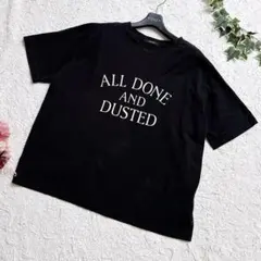 ジャーナルスタンダード ALL DONE プリントTシャツ ブラック F