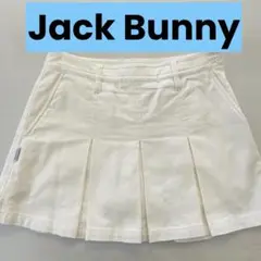 Jack Bunnyレディース　ゴルフウェア　スカート　夏　白 ジャックバニー