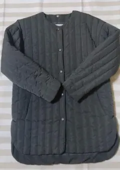 ITEMS URBANRESEARCH 中綿縦キルティングジャケット グレー