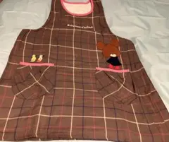 くまのがっこう エプロン　保育士