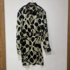 ZARA ザラ 長袖ブラウスワンピース ゆるフワ シルク風 サイズxs長袖シャツ