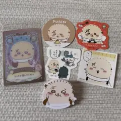ちいかわ ピタコット クリップ ラッコ ステッカー カード