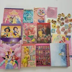 ディズニー プリンセス ノート シール まとめ売り
