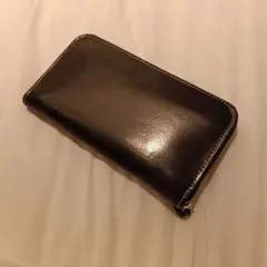 TUMI レザー カーフレザー 長財布 ブラック 小銭入れ Nassau SLG