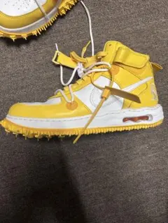 Off-White for NIKE スニーカー イエロー/ホワイト