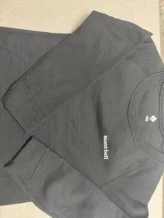 montbell 黒 子供用アンダーシャツ、アンダーパンツ