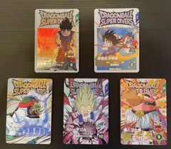 ド*ア様 ドラゴンボールスーパーダイバーズ 神龍エクストラレア2弾 5枚セット