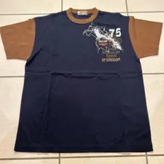 McGREGOR マックレガー Tシャツ ネイビー ブラウンのサムネイル