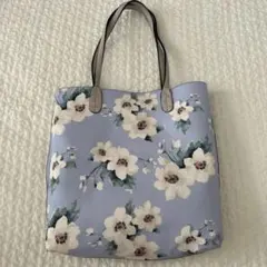 バッグ　リバーシブル　花柄