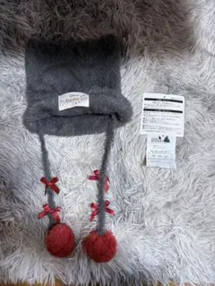 東京ディズニー　おしゃれキャット　ファー帽子