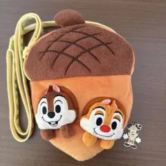 東京ディズニーリゾート　チップとデール　ポシェット　おまけ付き