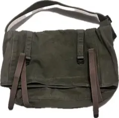 【実物】60s ヴィンテージ ミリタリー フィールドバッグ/雑嚢 LINDELL