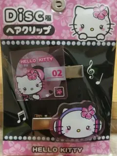 ハローキティ ハイビスカス ギャル 前髪クリップ レア 平成コギャル
