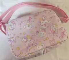 11/25まで価格★値下げ中【ハンドメイド】ふわふわ通園バッグ/ユニコーンピンク