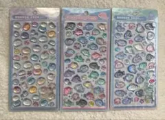 R*迎様 ［正規品］ボンボンドロップシール　水族館限定　海の生き物　4枚セット