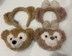 Duffy & ShellieMay カチューシャ．首掛けぬいぐるみポーチセット