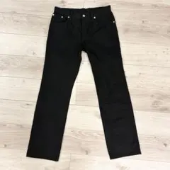 Levi's 502 ブラック ストレートチノパンツ　W31のサムネイル