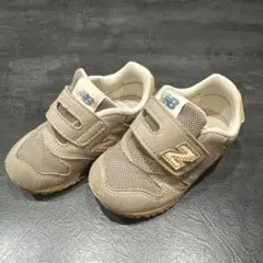 New Balance グレー スニーカー マジックテープ