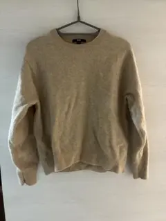 UNIQLO ベージュ クルーネックセーター XL