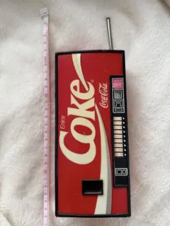 【ジャンク品】Coca-Cola 自動販売機型 ラジオ アンティーク レトロのサムネイル