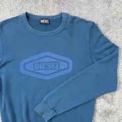 DIESEL スウェット ブルー S