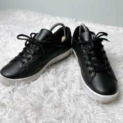 美品✨MICHEL KLEIN 厚底 スニーカー 軽量 レディース 23.5cm