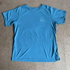 mont-bell イラスト入り Tシャツ 青