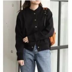 journal standard リブダンボールカーディガン