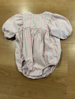 ZARA ストライプ柄 ベビーロンパース 6-9M 74cm