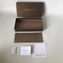 GUCCI⭐︎グッチ　長財布の箱　空箱　カード　乾燥剤