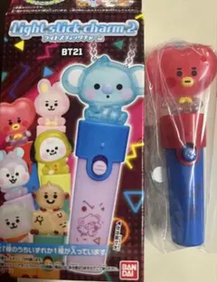 BT21 ライトスティックチャーム 2 TATA タタ