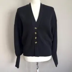 Sea Room lynn　カーディガン　黒　サイズフリー　HR1557