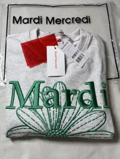 Mardi Mercredi マルディメクルディ 刺繍 トレーナー スウェット