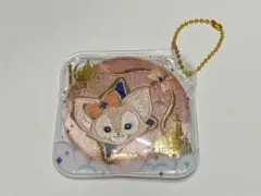 上海ディズニー リーナベル　刺繍缶バッチ 10周年記念