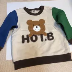 ミキハウス　ホットビスケッツ  トレーナー　90