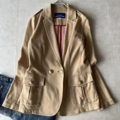 赤 テーラードジャケット