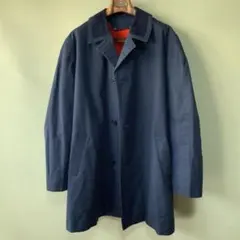 GRENFELLグレンフェル英国製フィールドコート44ネイビー ウールライナー付