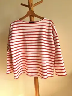 Le Minor. 長袖ボーダーカットソー