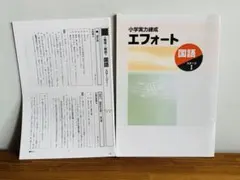 美品 塾専用 小学実力練成 エフォート 国語 ステージI 未使用 1