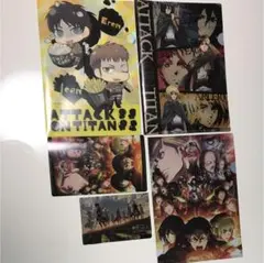 進撃の巨人クリアファイル5枚セット