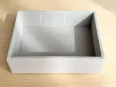 【最終価格】無印良品 アクセサリートレイ ベロア調 グレー 未使用品