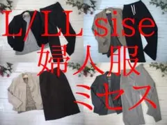 (*y様 15-6542　婦人服　ミセス　まとめ売り　53着　L/LLサイズ