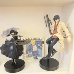 SAKAMOTO DAYS 南雲 、大佛フィギュアセット 朝倉シン色紙3点