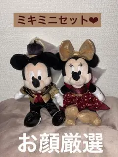 ミッキー ミニー ぬいぐるみキーホルダー・キーチェーン ディズニーストア 限定