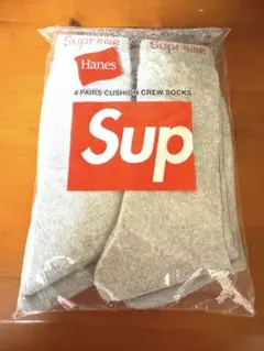 【最終価格】Supreme Hanes Crew Socks (4 Pack)