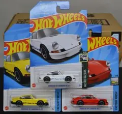 ホットウィール　ポルシェ　911　カレラ　RS　2.7　3台セット　 未開封のサムネイル