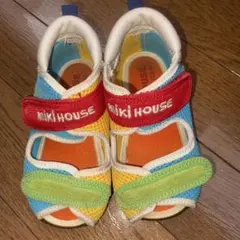MIKI HOUSE カラフル ベビーサンダル 15cm