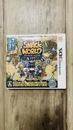 スナックワールド トレジャラーズ　ニンテンドー3DSソフト 411
