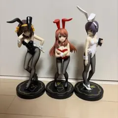 涼宮ハルヒ　BiCute Bunnies Figure 3体セット