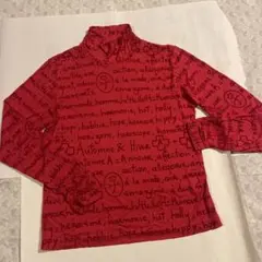 C ASTELBAJAC 赤ブラウス